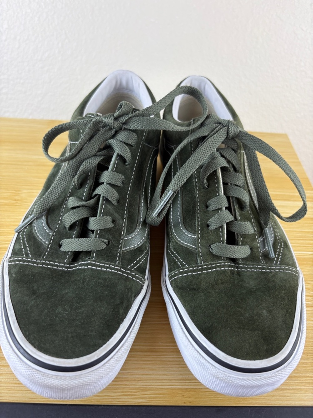 VANS HEIQ Eco Dry Shoes DuPont Sneakers Green Size 7.5 Women /Size 6 In Men’s